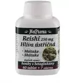 MedPharma Reishi 250 mg + hliva ustricovitá + Maitake + shiitake 67 tablet