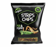 Strips Chips Hrachové s makom 80 g