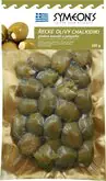 Symeons Zelené olivy plnené mandlí, jalapeňo 200 g