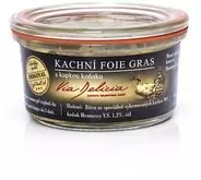 Via Delicia Kačacia foie gras s kvapkou koňaku 115 g