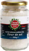 Cretan Farmers Krétska morská kvetová soľ ručne zbieraná 300 g