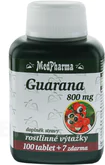 MedPharma Guarana 800mg 107 tabliet