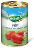 Valfrutta Lúpané paradajky v paradajkovej šťave 400 g