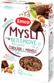 Emco Mysli Pohánkové - Čokoláda a mandle 340 g