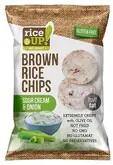 Rice Up Ryžové chipsy smotana a cibuľa 60 g