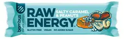 Bombus RAW Energy slaný karamel a arašidy 50 g