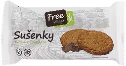 Free village Sušienky ovsené čokoládové bez lepku 50 g