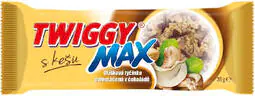 Twiggy Max s kešu polomáčaná v čokoláde 35 g