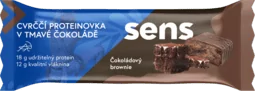 Sens Cvrčia proteínovka v tmavej čokoláde - čokoládový brownie 60 g