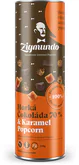Zigmundo Popcorn Horká čokoláda 70% a karamel tubus 250 g