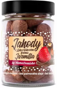 GRIZLY Jahody v mliečnej čokoláde s krémom Jarmilla by @mamadomisha 90 g