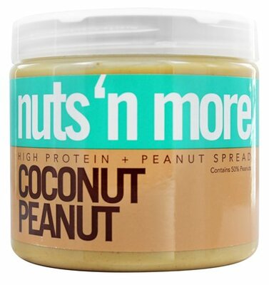 Nuts & N More Arašidové maslo kokos s proteínom 454 g
