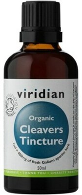 Viridian Cleavers Tincture Organic 50ml