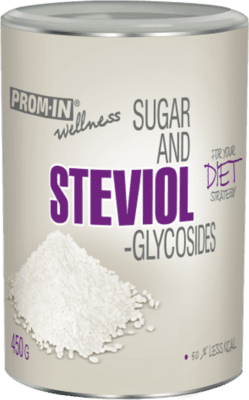 Prom-In Cukor a Steviol-Glycosides 450 g