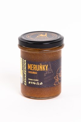 Hradecké delikatesy Marhuľová zaváranina s medovkou 190 g