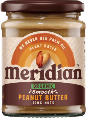 Meridian Organic Arašidové maslo jemné 280 g