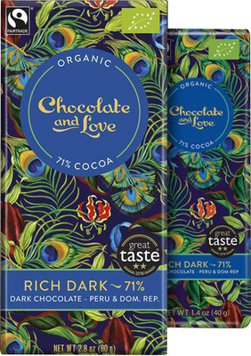 Chocolate and Love Rich Dark 71% BIO 80 g