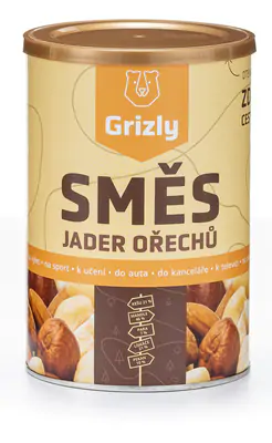 GRIZLY  Zmes jadier orechov 500 g