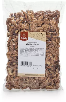 GRIZLY Vlašské orechy 500 g