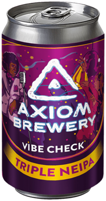 Axiom Brewery Vibe Check 24 ° alk. 10%; 330 ml Triple neipa