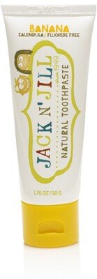 Jack N'Jil Prírodná nechtíková zubná pasta Banán 50 g