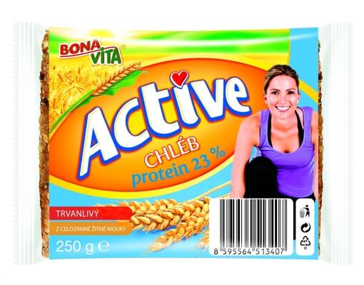 Bonavita active Proteín chlieb 23% 250 g