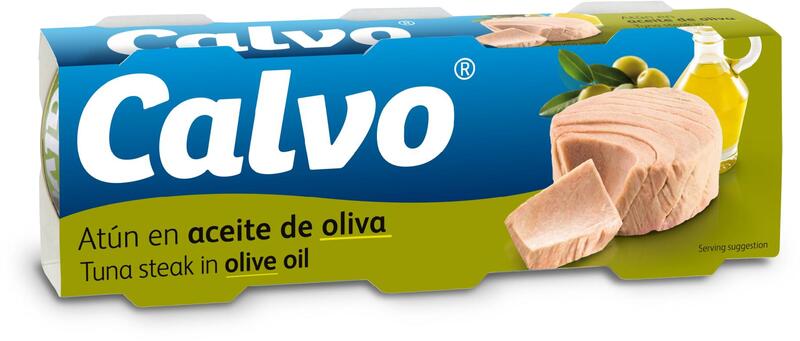 CALVO Tuniak v olivovom oleji 3x80 g