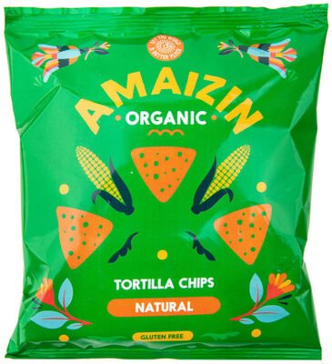 Amaizin Chipsy kukuričné ​​natural BIO 75 g