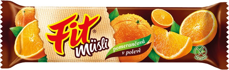 Fit Musli pomarančová v poleve 30 g
