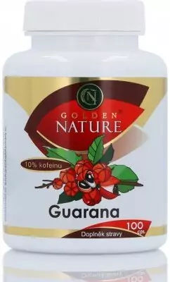 Golden Nature Guarana 10% kofeínu 100 tabliet
