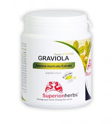Superionherbs Graviola, Extrakt z listov 90 kapsúl