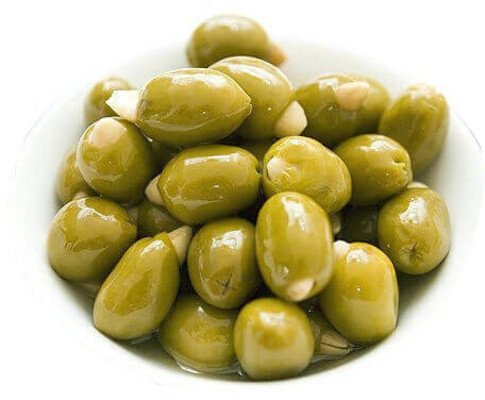Hermes Zelené olivy s mandľou 190g