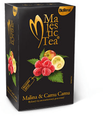 Biogena Čaj Tea Majestic - Malina a Camu Camu 20 x 2,5 g