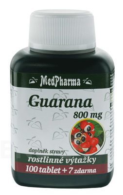 MedPharma Guarana 800mg 107 tabliet