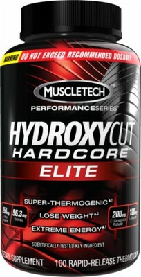 MuscleTech Hydroxycut hardcore elite 110 kapsúl
