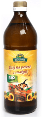 Biolinie Olej na pečenie a vyprážanie BIO 750 ml