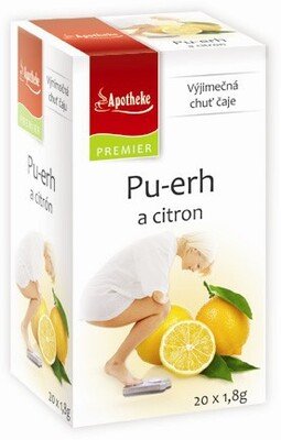 Apotheke Pu-erh a citrón 20 sáčkov