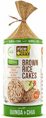 Rice Up Ryžové chlebíčky chia a quinoa 120 g