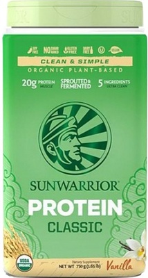 Sunwarrior Proteín classic Bio 750 g