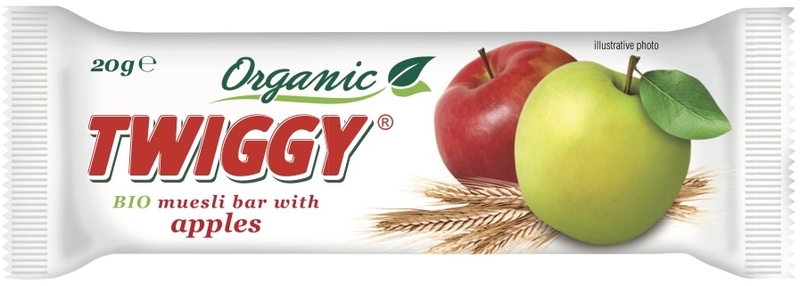 Twiggy Müsli organic s jablkami 20 g BIO