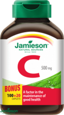 Jamieson Vitamín C 500 mg 120 tabliet