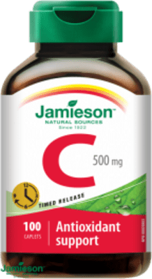 Jamieson Vitamín C 500 mg s postupným uvoľňovaním 100 tabliet