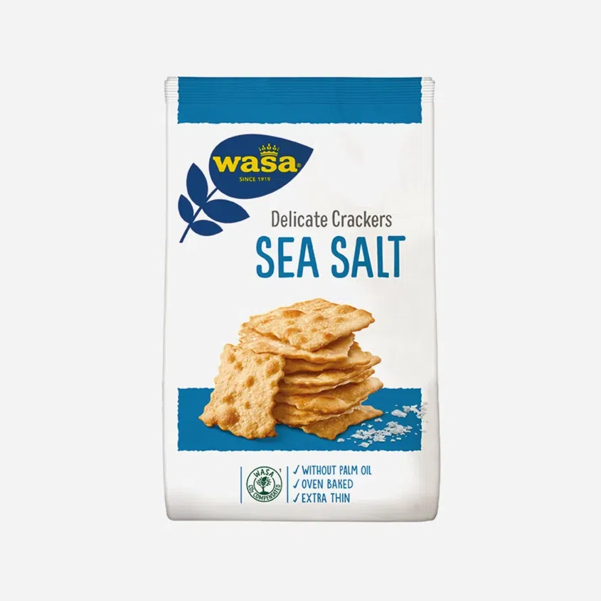 Delicate krekry morská soľ