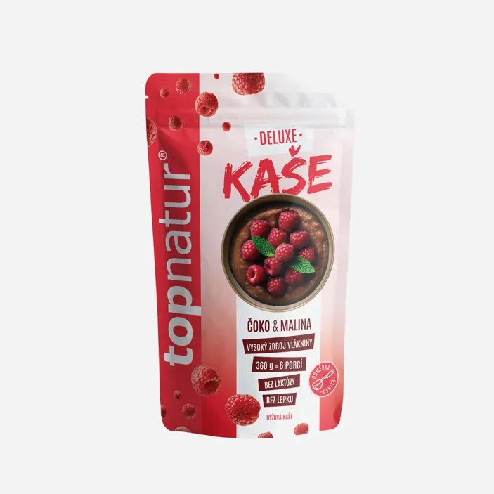 Deluxe kaša čokoláda a malina