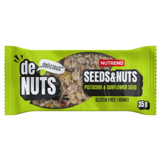 Denuts Seeds and nuts pistácie a slnečnice