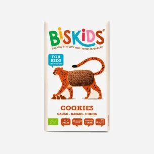 Detské celozrnné kakaové sušienky BIO