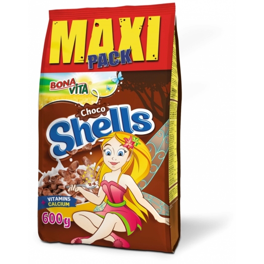 Detské cereálie Choco shells