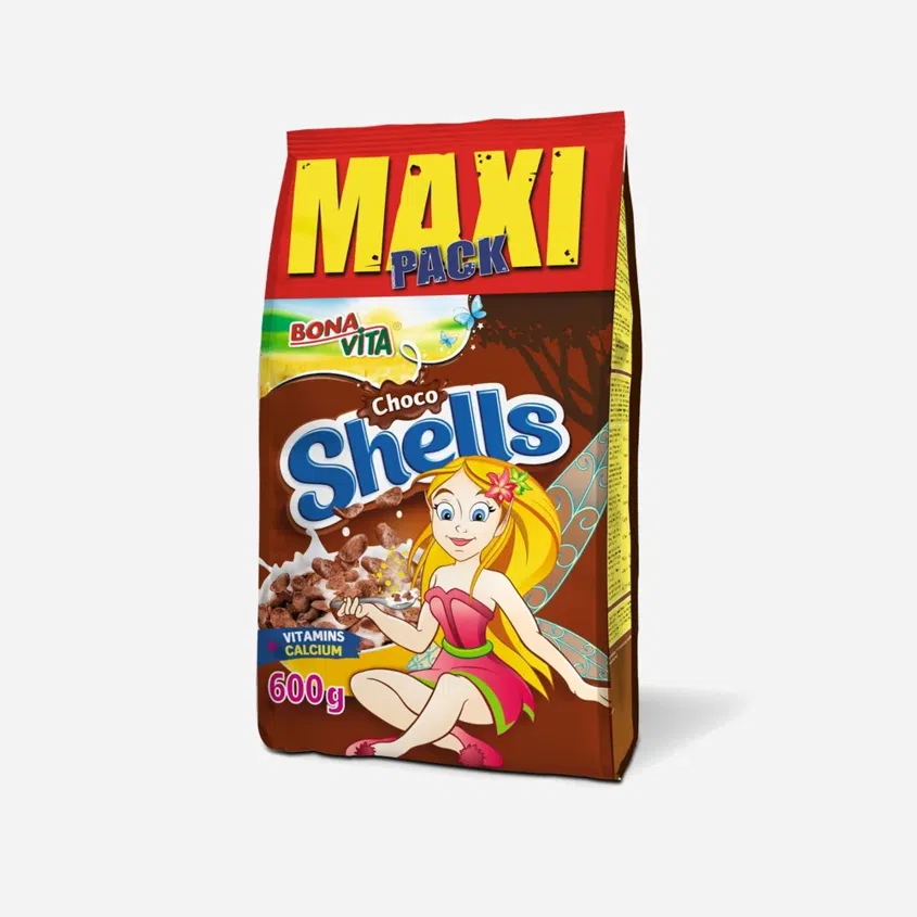 Detské cereálie Choco shells