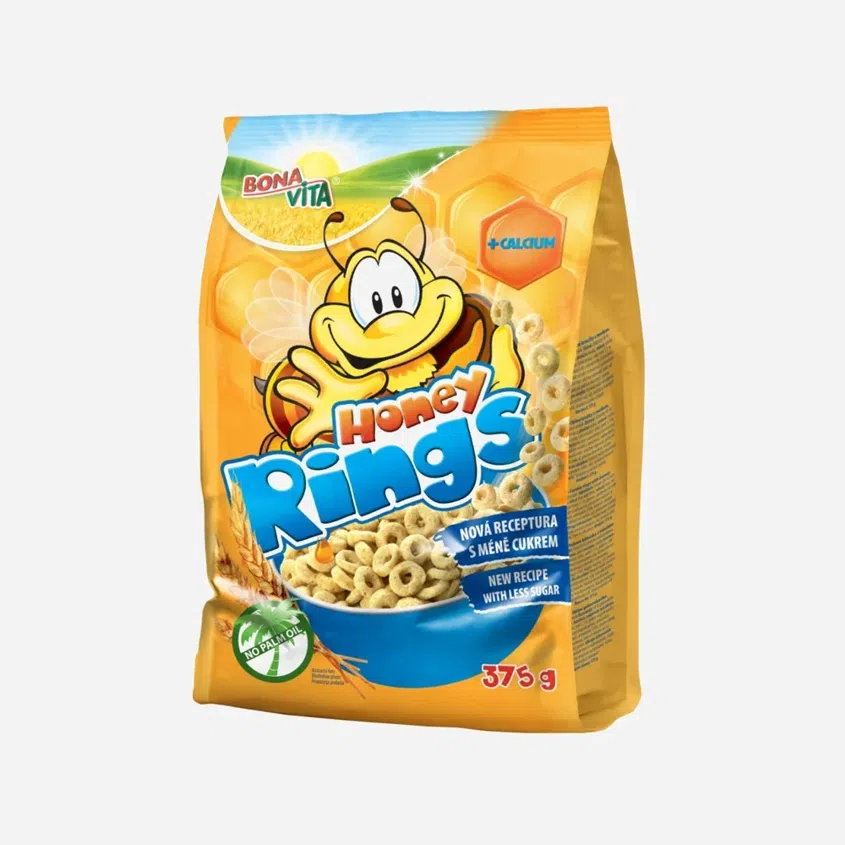Detské cereálie Honey Rings