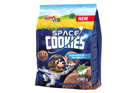 Detské cereálie Space cookies